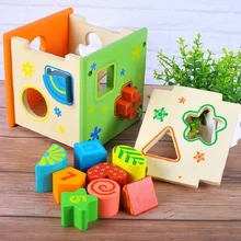 Fly AC деревянная форма игрушка-сортировщик-Ранние Обучающие деревянные игрушки блоки сортировщик educatia для малышей обучения День рождения/Рождественский подарок