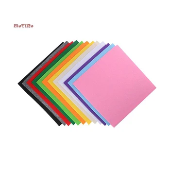 

Motiro,3mm Thickness Printed Polyester Cloth,Nonwoven Felt Fabric For Dolls for Home Sewing&Dolls&Decoration&Craft,12pcs,30*30cm