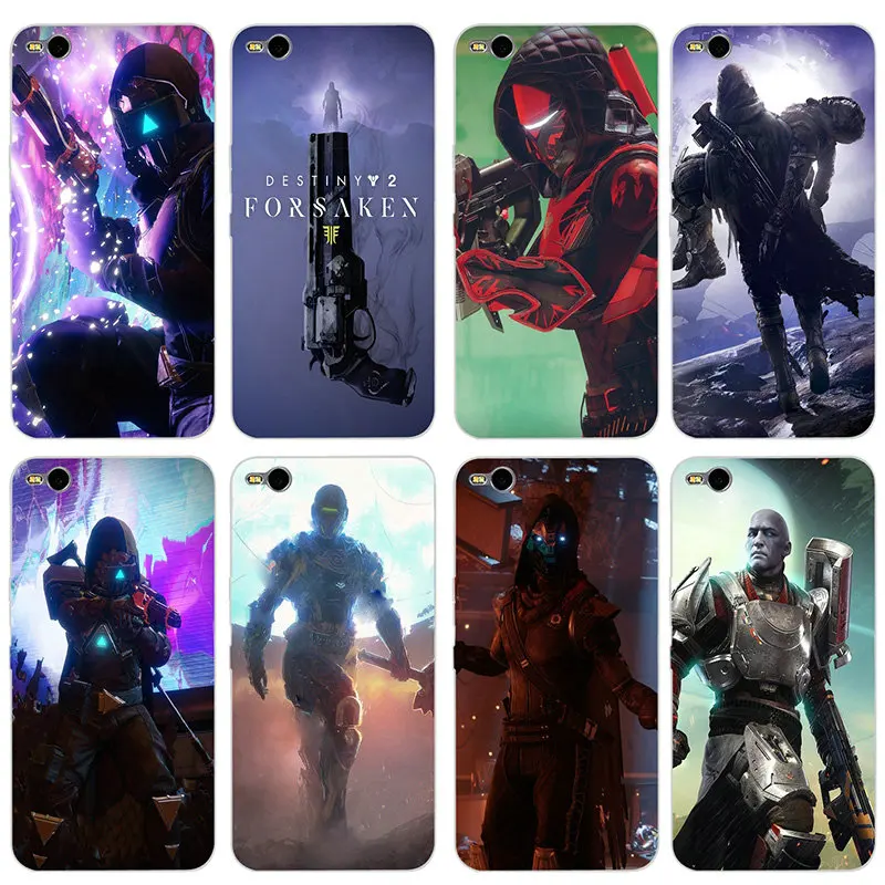 Destiny 2 Video Games Artwork Soft TPU Phone Cases for HTC Desire 530 630 626 628 816 820 One U11 A9 E9 M7 M8 M9 M10 Plus | Мобильные