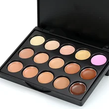 Makeup Palette Women 15 Colors Concealer Tone Base Makeup Maquiagem Skin Color Cover Foundation Contour Face Cream Mini