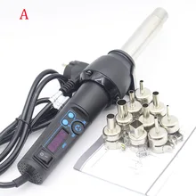 650W 8858-I 220V EU 650W lcd Регулируемая электронная Тепловая фена паяльная станция SMD BGA