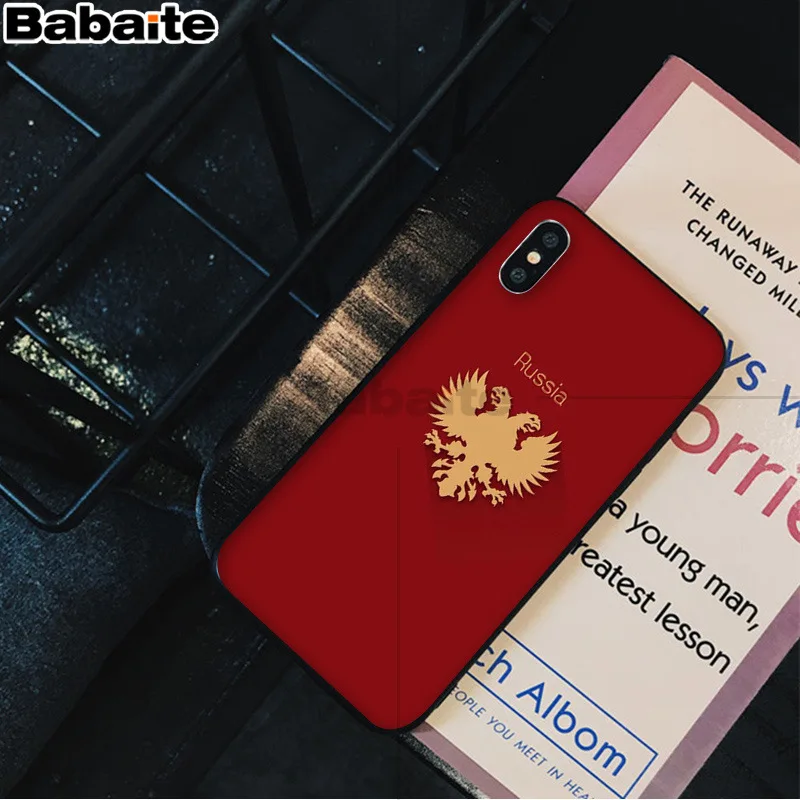 Babaite Armenia Albania флаг России герб DIY чехол для телефона для Apple iPhone 8 7 6 6S Plus X XS MAX 5 5S SE XR чехол