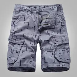 Лидер продаж! военные мужские удобные камуфляжные карго-шорты для мужчин прохладный хлопок повседневное Короткие штаны летние пляжные