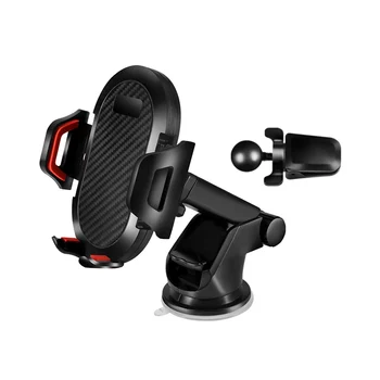 

1 Pcs Car Mobile Phone Holder Stand Anti-slip Telescopic 360 Degree Rotation CSL88