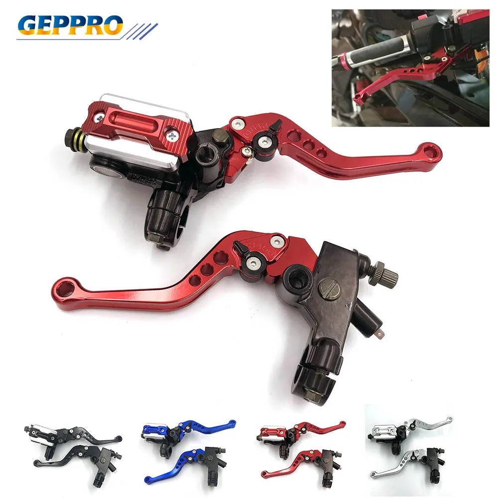 GEPPRO универсальный мотоцикл 7/8 &quotCNC передний главный цилиндр тормозной муфты
