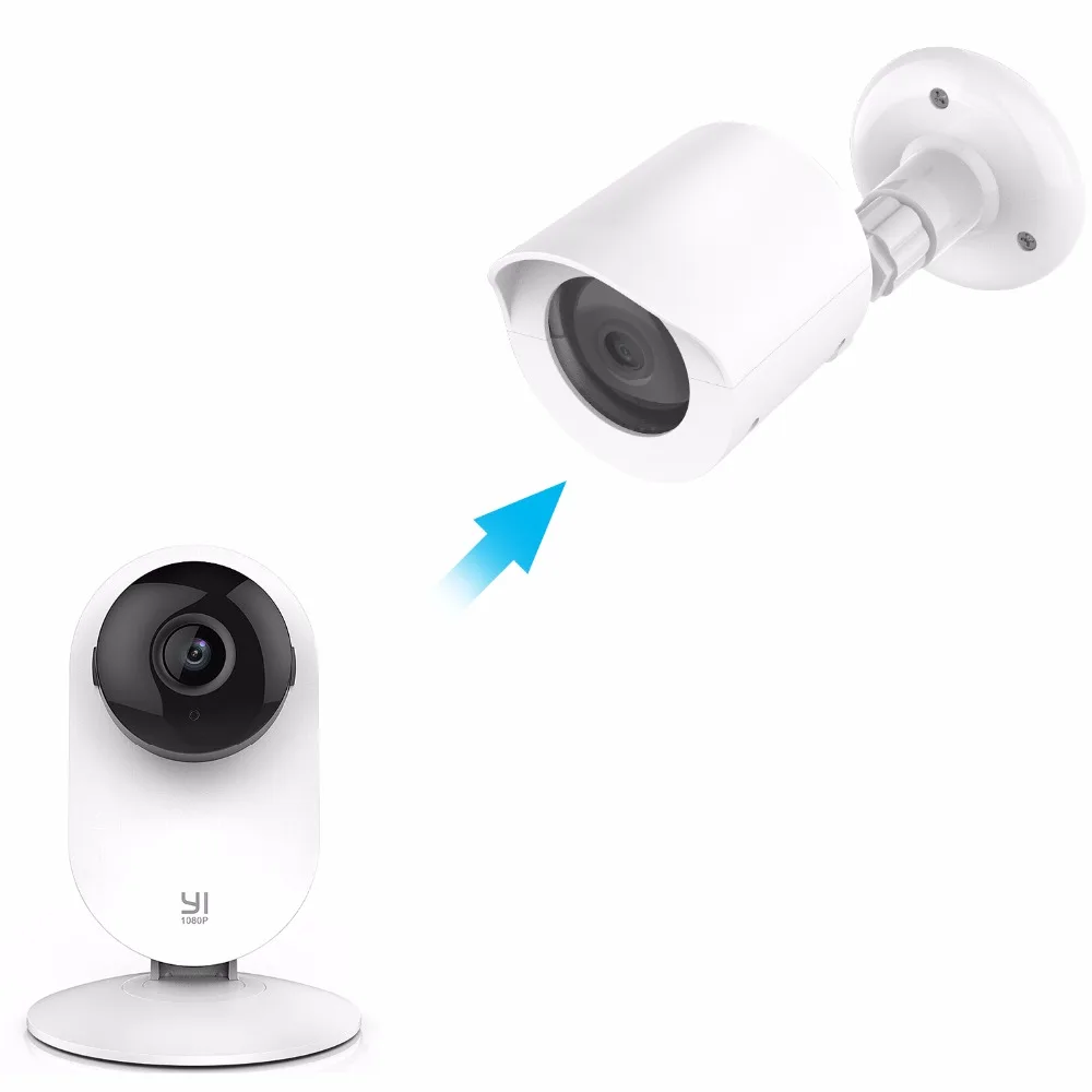 

Yi Home Camera Wall Mount Bracket,Weather Proof 360 Degree Protective Adjustable Indoor & Outdoor Mount and Cover for Yi Camera