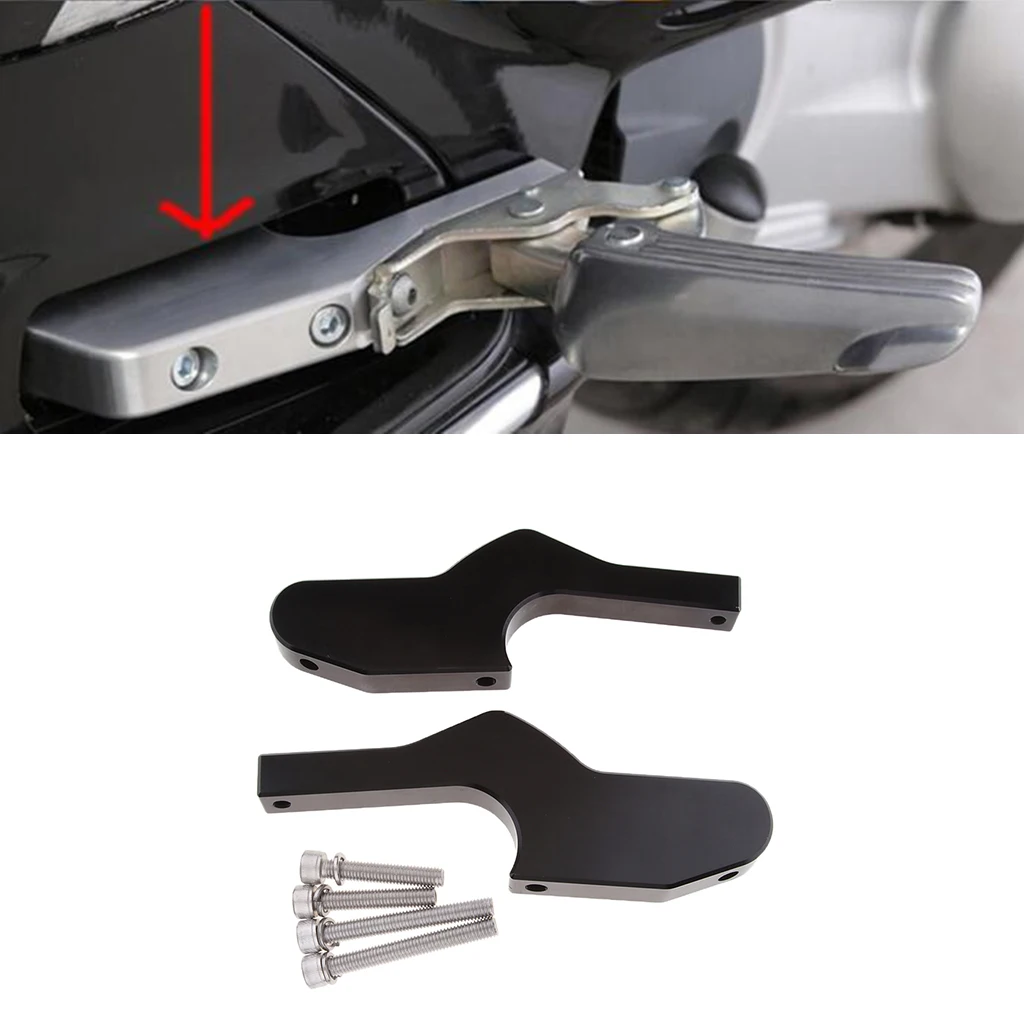 Aluminum Alloy Foot Rests Extensions Extended Footpegs for Vespa GTS 250ie 300ie Direct Aftermarket Replacement | Автомобили и