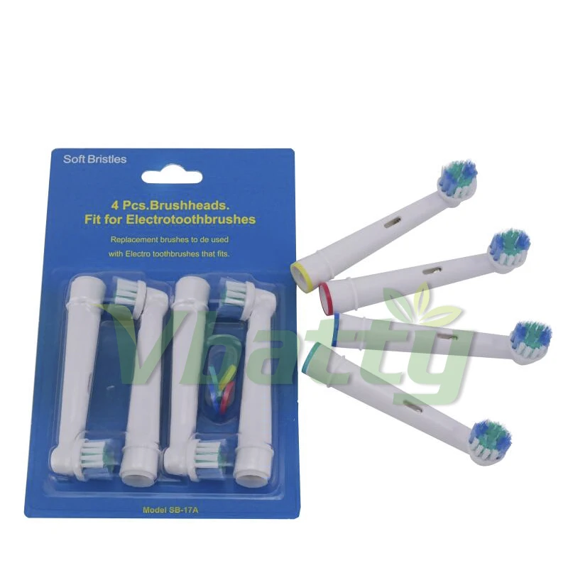 4 шт. сменные головки щетки для Braun oral B D12 D16 D29 D20 D32 OC20 D10513 DB4510k 3744 3709 3757 D19 OC18 D811 D9525