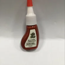 Профессиональный темно-красный 2 шт. чернила Татуировки Перманентный макияж пигмент для губ и бровей татуировки чернила