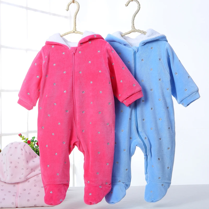 baby velour jumpsuit