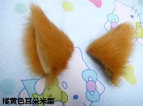 Мультфильм японское аниме косплей лисицы уши кошки и собаки уши Хэллоуин вечерние маскарадные заколки для волос несколько цветов косплей Harajuku