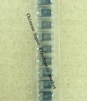 

200PCS DIODE M7 1N4007 SMD 1A 1000V IN4007 Rectifier Diode