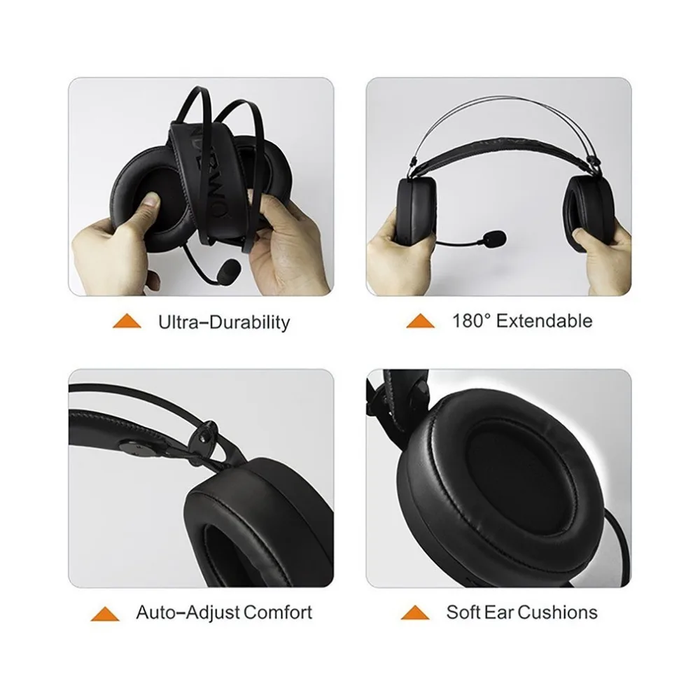 Xiberia Nubwo N7 PC Casque Bass Стерео Игровые наушники для PS4 для нового Xbox One гарнитура для мобильного телефона планшета с микрофоном