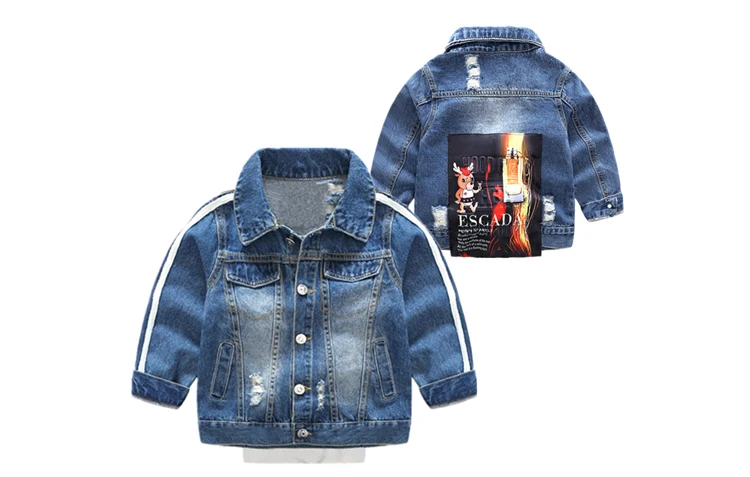 DIMUSI/джинсовая куртка для мальчиков; Весенняя Модная хлопковая куртка; верхняя одежда; детский джинсовый топ; куртка; детская одежда; BC153