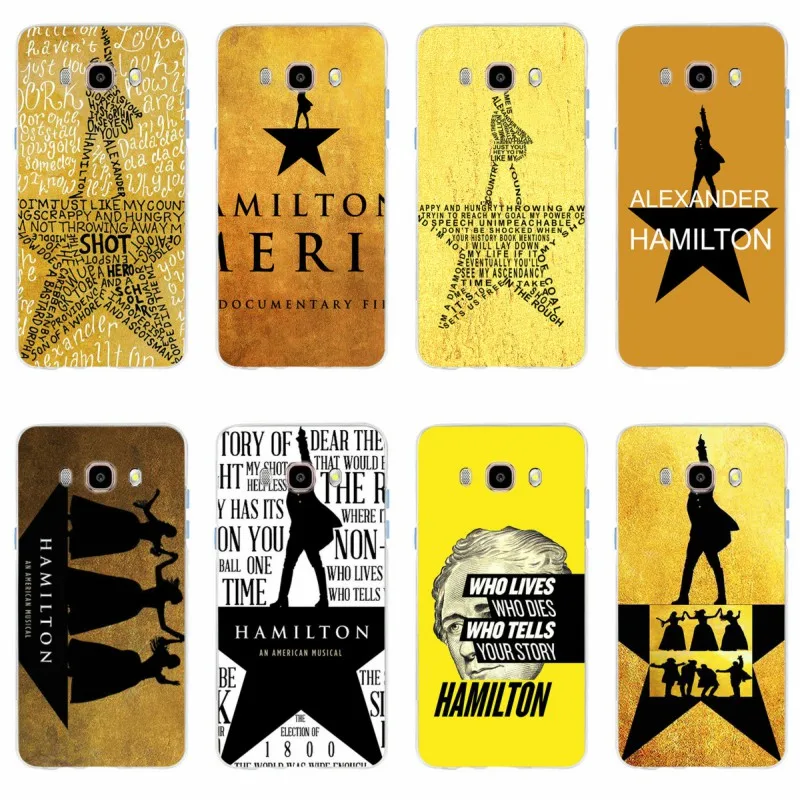 

Hamilton Musical Lyrics Cover Silicone TPU Phone Case For Samsung Galaxy S6 S6edge S6Plus A7 S7edge S8 S9 Plus A5 J5 J7 2016