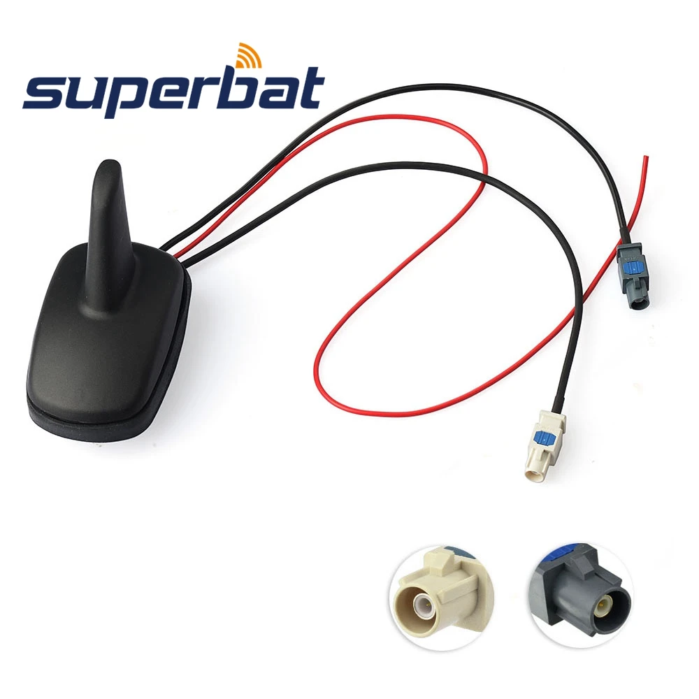 Автомобильная антенна Superbat DAB/DAB +/FM цифровое радио/стерео усиленное крепление на