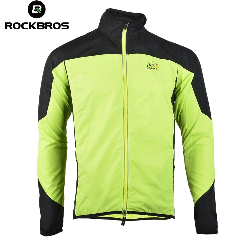 RockBros Bike Waterproof Windproof Upgrade Cycling Rain Coat Long Sleeve Set