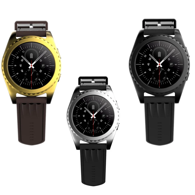 

New Smart Watch GS3 Smartwatch Heart Rate Monitor Relogio Clock Fitness Tracker Smart Electronics Smart Wacht for IOS Android