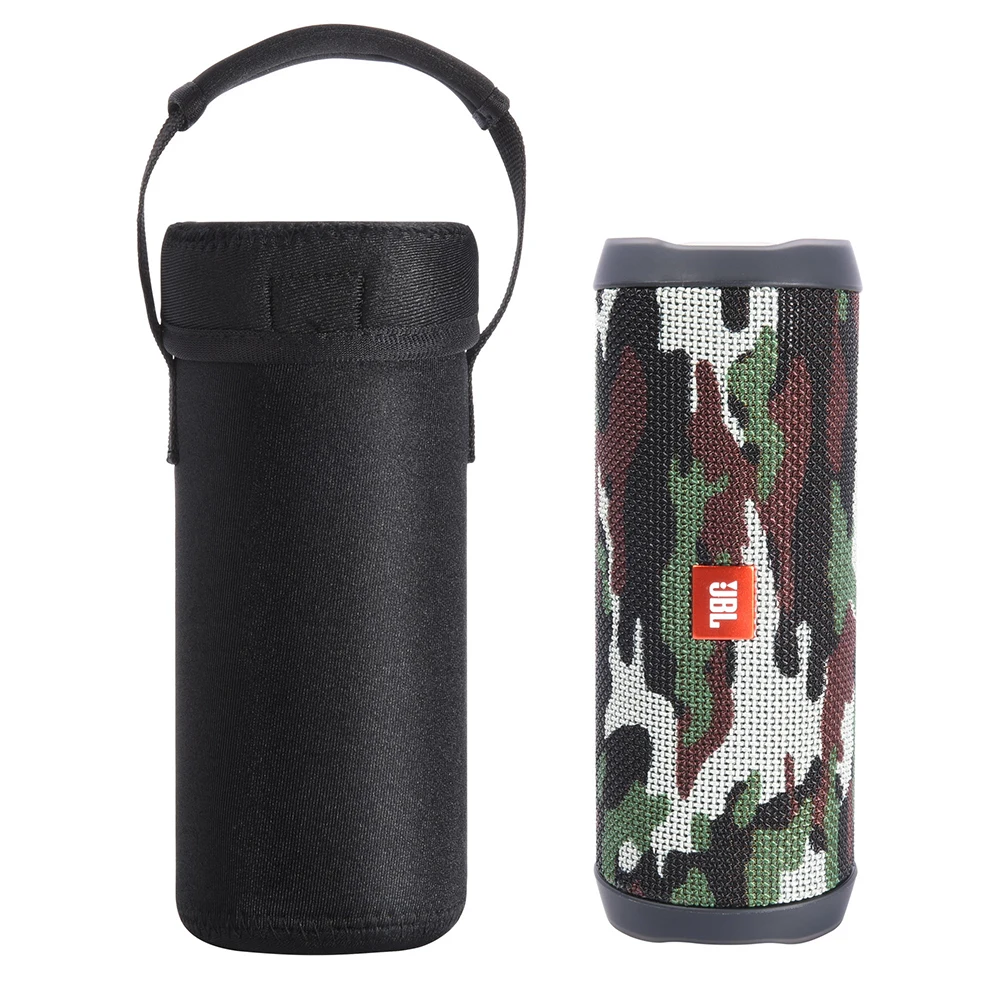 

Portable Travel Box Case For JBL Flip4 Zipper Sleeve Portable Protective Case Cover For JBL Flip 4 Bluetooth Speaker Soft Bag