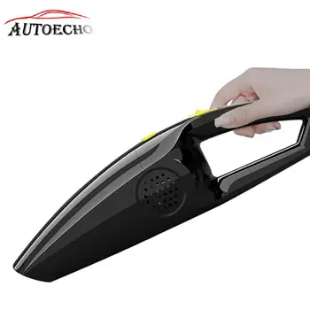 

12V 120W 0.5L Car Vacuum Cleaner Wet/Dry Dual-Use Flannel Cushion Carpet Cleaner Large Suction 5M Cable Mini Cleaning Machine