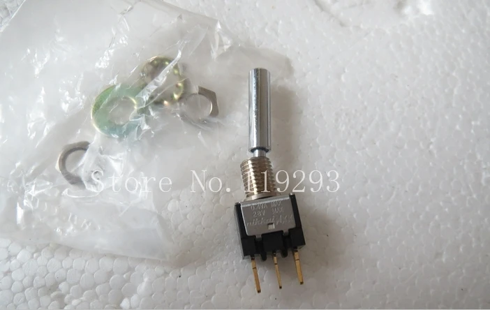 [BELLA]Japan's NKK E-2012P gold plated toggle switch 0.4VA 28V Toggle Switch 3 feet 2 files--10PCS/LOT | Обустройство дома