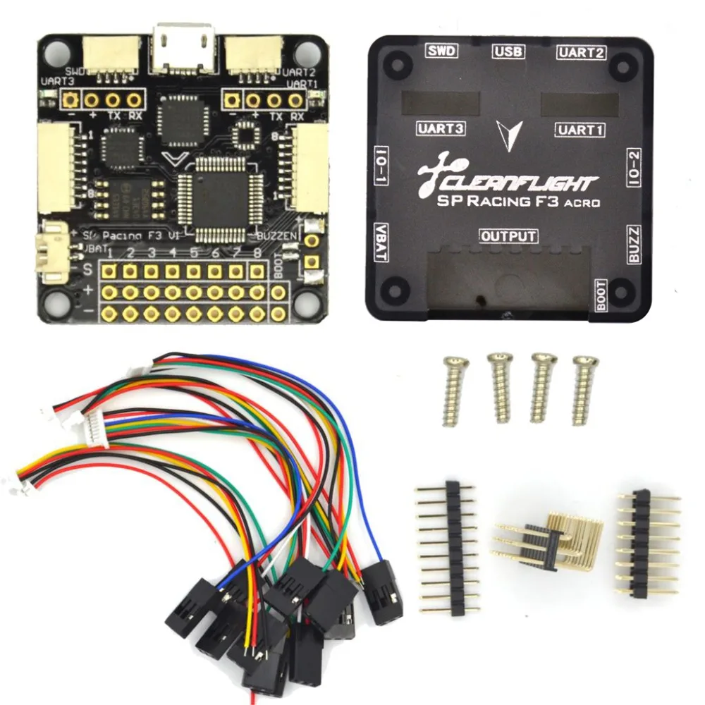 

Sp Pro Racing F3 Flight Controller Board Cleaflight 6dof 10dof Deluxe With Brano And For dron quadrocopter quadcopter helicopter