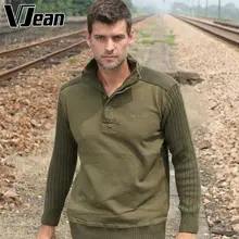 V JEAN herren Mock Neck Henley Pullover #9A712