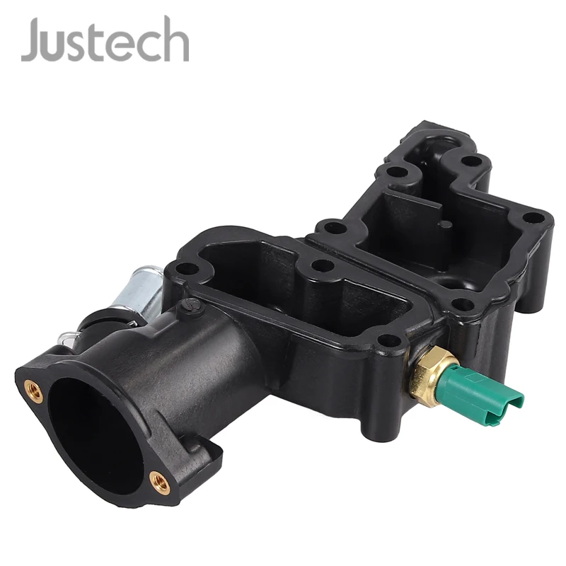 Jutech Peugeot термостат 1336Y8 12V 2 Pin литой алюминиевый корпус термостата для Citroen C2 C3 Xsara