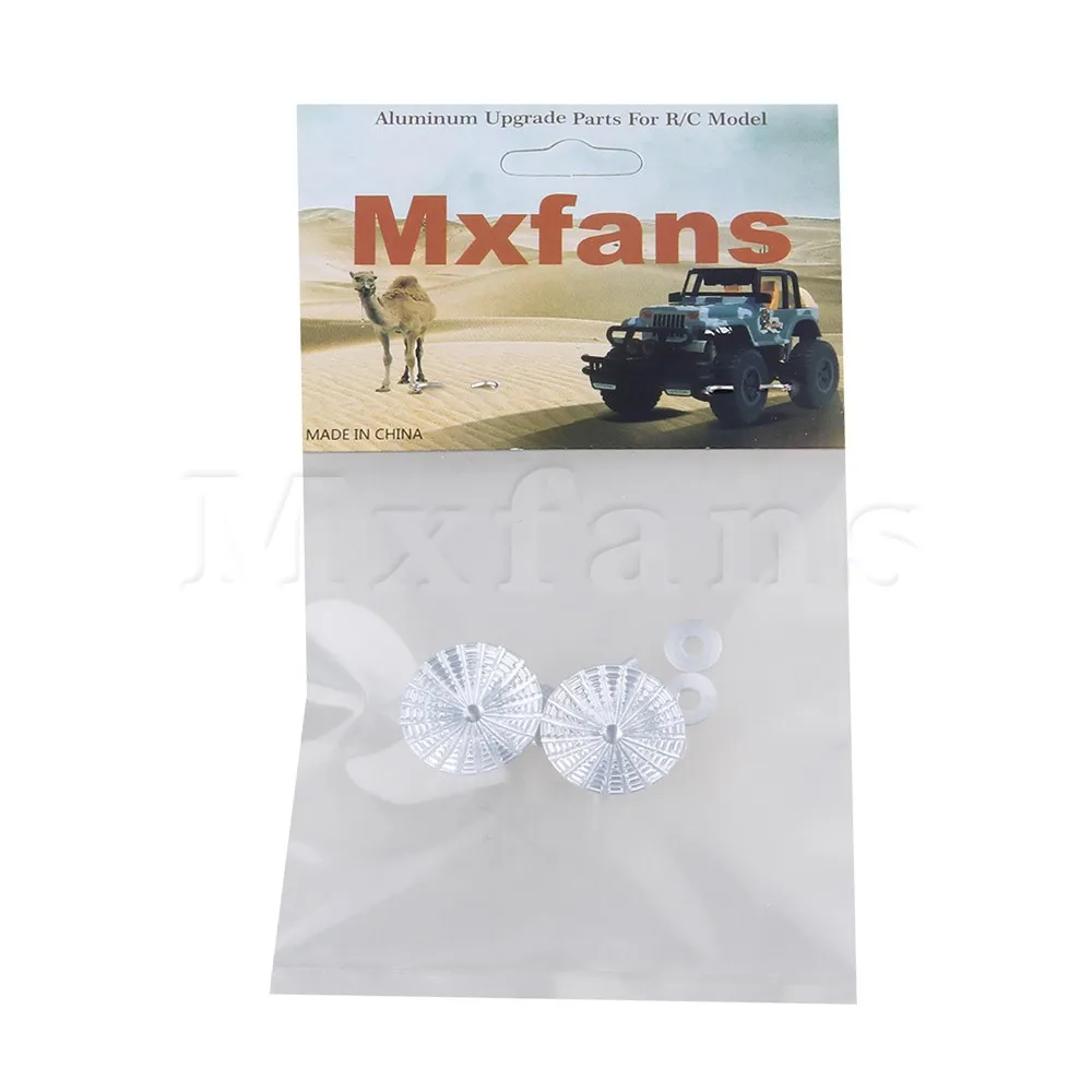 

Mxfans 2 Pcs CNC Metal Umbrella Transmitter Red Thumb Stick