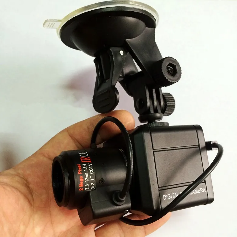 

0.00001LUX automatic aperture 2.0MP 12MM lens DIY car night vision digital CCD camera
