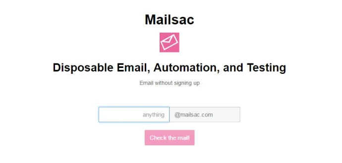 Mailsac临时邮件使用以及自己搭建邮箱教程