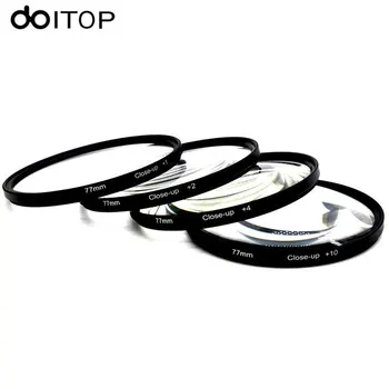 

DOITOP 67mm 72mm 77mm Macro Close-Up Lens Filter Set +1+2+4+10 Lens Macro Lens Filter Kit for Canon Nikon Sony DSLR Cameras A3