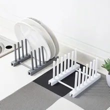 Kitchen bowl rack plastic tray lid rack household storage leachate rack removable tray sponge holder