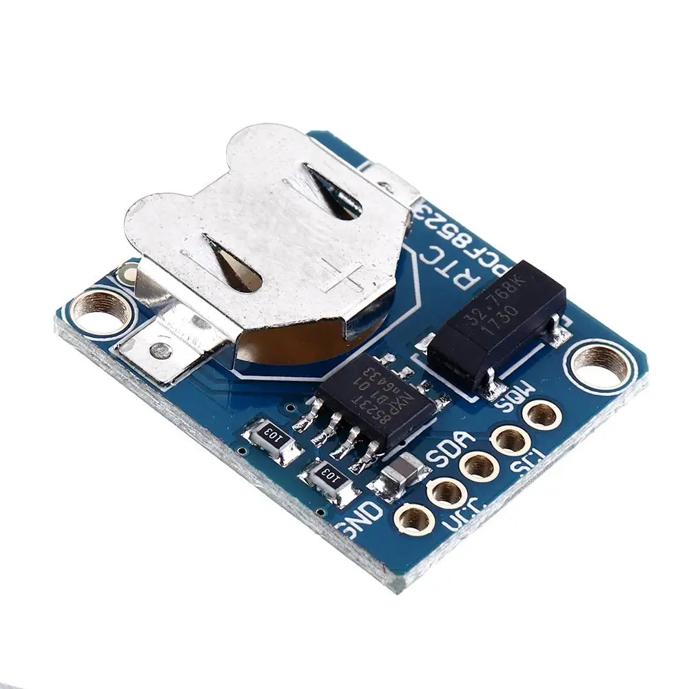 CLAITE PCF8523 RTC модуль цифровой платы PCF8523 часы реального времени RTC 3,3 V 5V Для Arduino Raspberry Pi