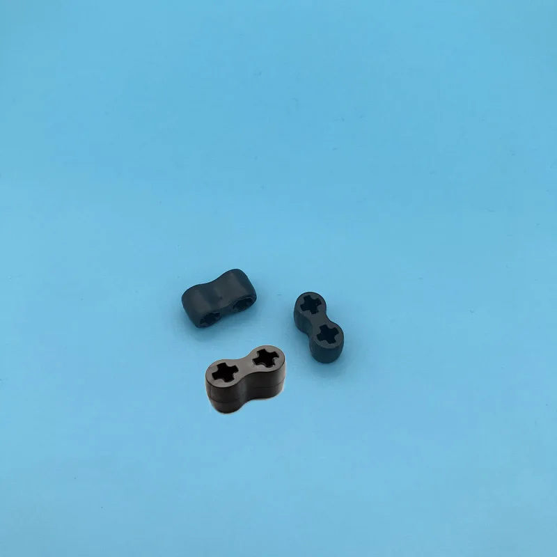 

20Pcs/lot Technic Axle Connector Double Flexible (Rubber) Enlighten Blocks Assembles Particles Compatible with 45590