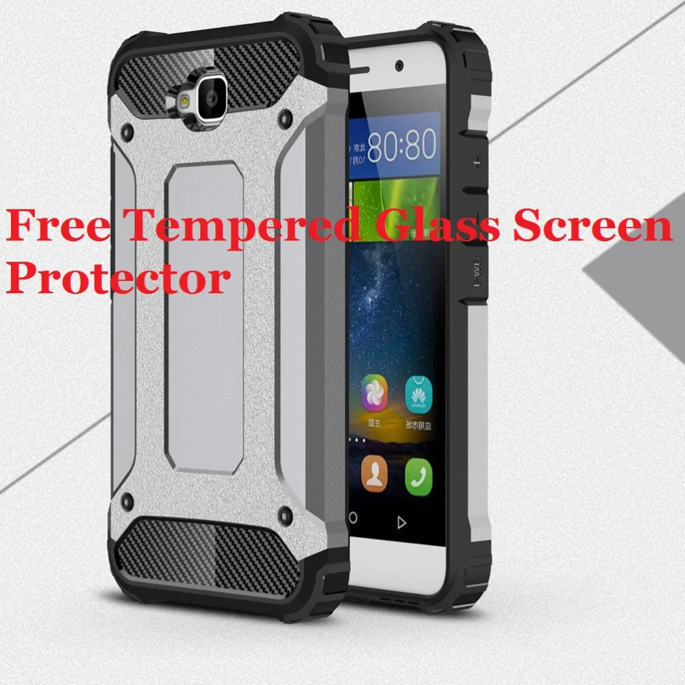For Huawei Enjoy 5 Back Cover Dual Layer Hard PC &amp Premium TPU Hybrid Shockproof Anti-Scratch Armor Protective Phone Cases |