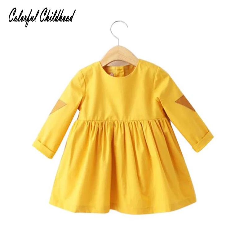 Girls Dresses Toddler Casual Long Sleeve little girl Dress Baby