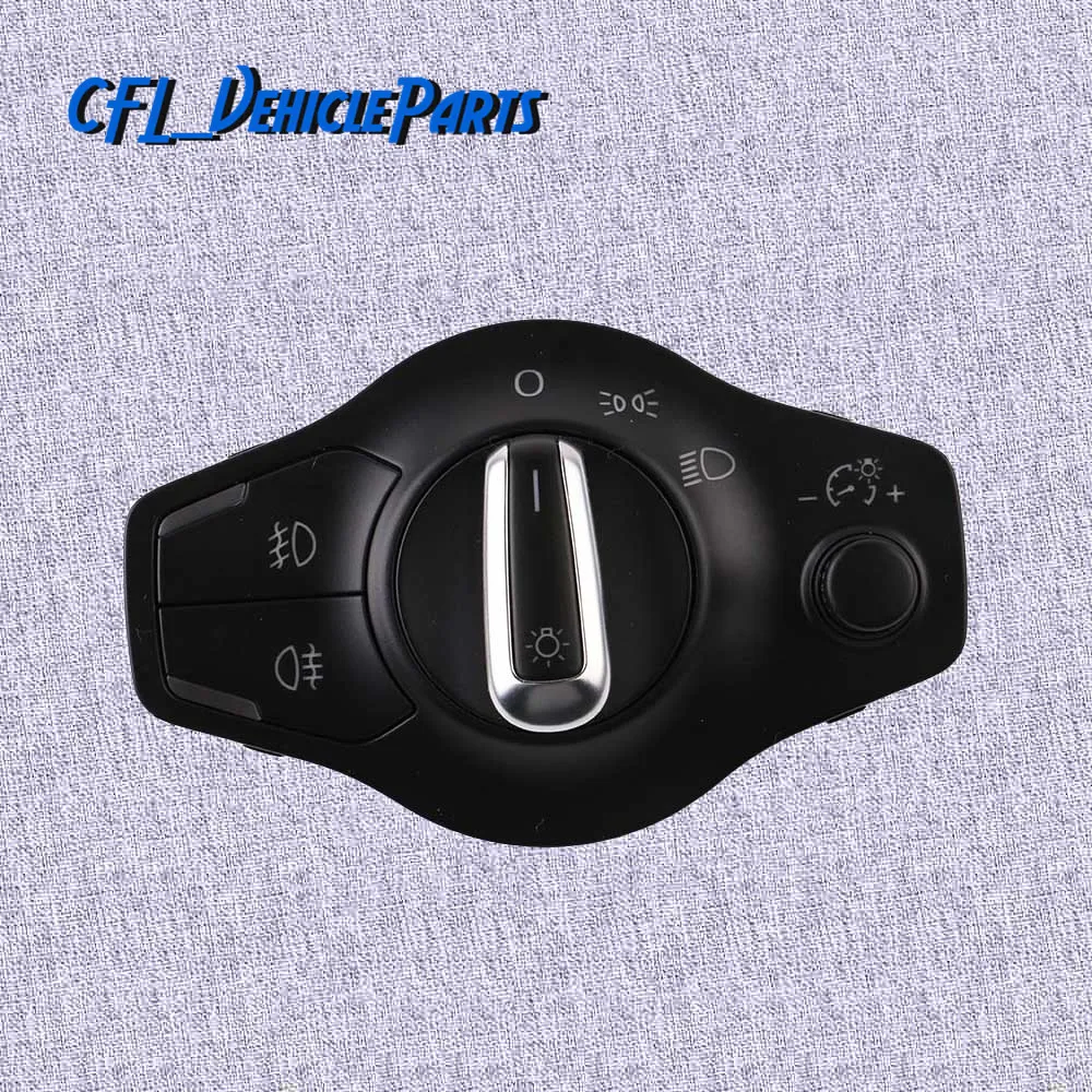 

Chrome Headlight Fog Light Switch Control 8K0941531AK For Audi A4 B8 S4 2009-2012 QUATTRO A5 S5 CABRIOLET Q5 2009-2012