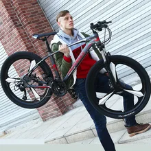 New Aluminum Alloy Frame 26 Inch Wheel 24/27/30 Speed Dual Disc Brake Mountain Bike Outdoor Sports Mtb Bicycle цена New Aluminum Alloy Frame 26 Inch Wheel 24/27/30 Speed Dual Disc Brake Mountain Bike Outdoor Sports Mtb Bicycle цены онлайн