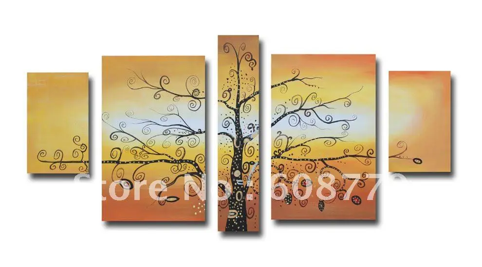 

Free shipping high quality framed abstract oil painting wall art