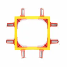 Promotion! 4pcs 75mm Mitre Corner Clamps Picture Frame Holder Woodwork Right Angle Red