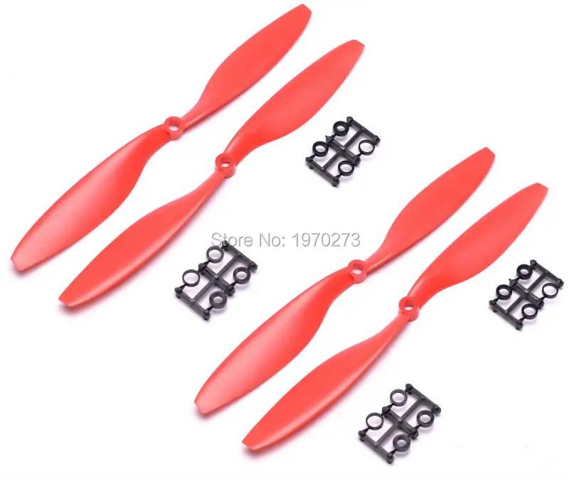 

4pcs 2 pair 1045 10"*4.5" Blade Propeller props For F450 Quadcopter