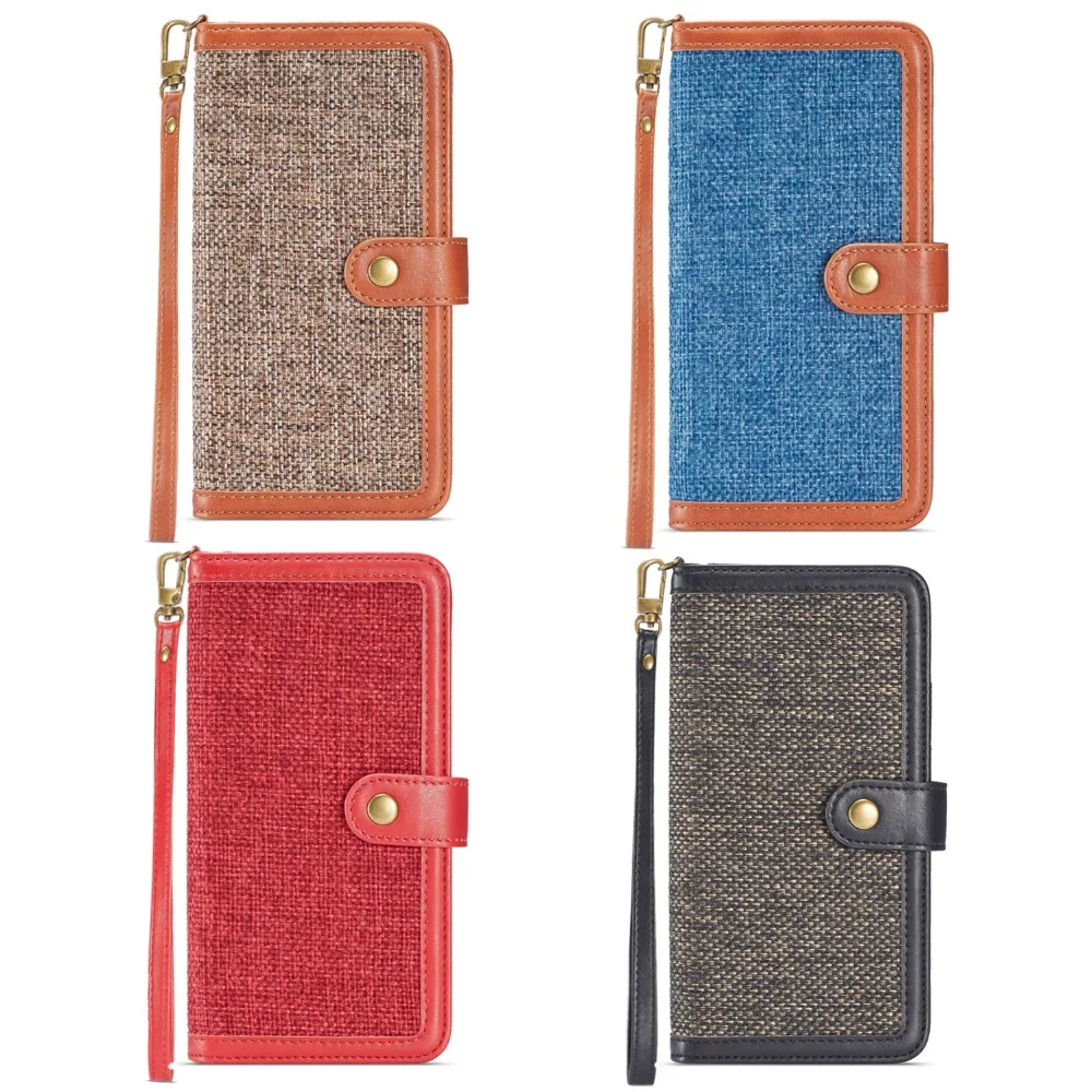 

Retro Full Phone Case for Samsung Galaxy S8 Flip Magnet Wallet Removable Cover for Samsung S8 Plus Card Slots Coque Blue Brown