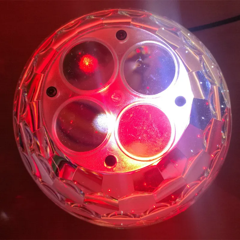 

LED Stage Lights Activated Disco Lights Rotating Ball Lights For Christmas Home KTV Xmas Wedding Show Pub