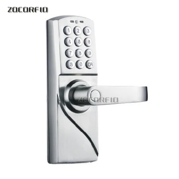 

DIY 4XAA battery working Password Door Lock office door lock Password & Mechanical key for 35- 50mm thick door