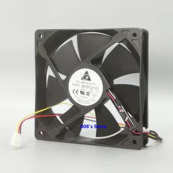 

New Radiator CPU Cooler Fan For PC Server AFB1212L12CM 120MM 12025 120*120*25MM 12V 0.21A Ball Bearing Cooling 1900RPM