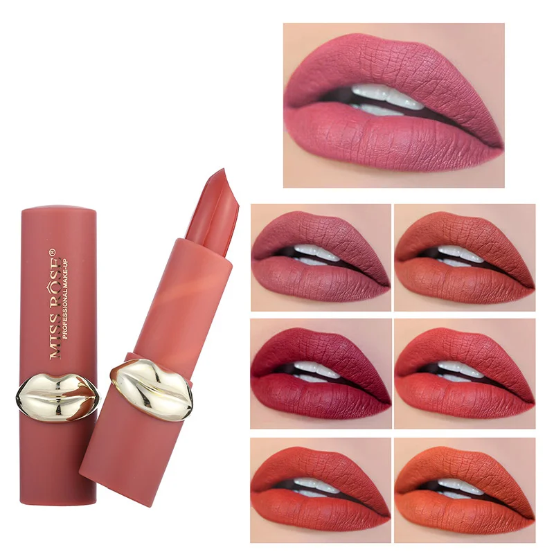 

Matte Lipstick Nude Lipstick Lipstick Waterproof Lip Balm 12 Color Lasting Moisturizing Lip Balm lipstick