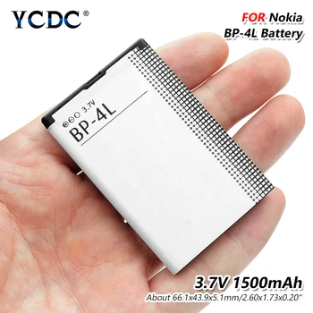 

Smart Phone 3.7V 1500mAh Li-ion Battery BP-4L For Nokia E61i E52 E55 E6 E63 E71 E72 E73 E90 E95 6650F 6650T 6760 N810 N97
