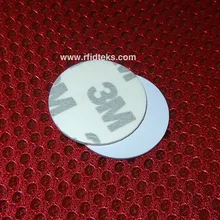 15 мм RFID тег NVC жетон ПВХ для управления активами 13,56 МГц 144 байт R/W ISO14443A с чипом NTAG 213