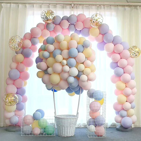 

Ins Macarons Color Balloon Decoration Party Candy Color Originality Romantic Scene Arrangement